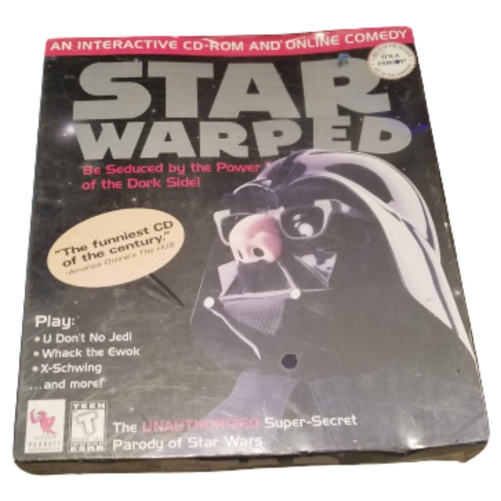 1997 Star Warped | Star Wars CD-ROM Interactive Comedy Parody | Darth Vader